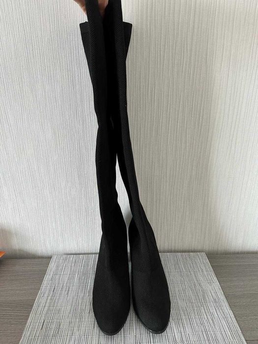 Ботфорты женские тканевые