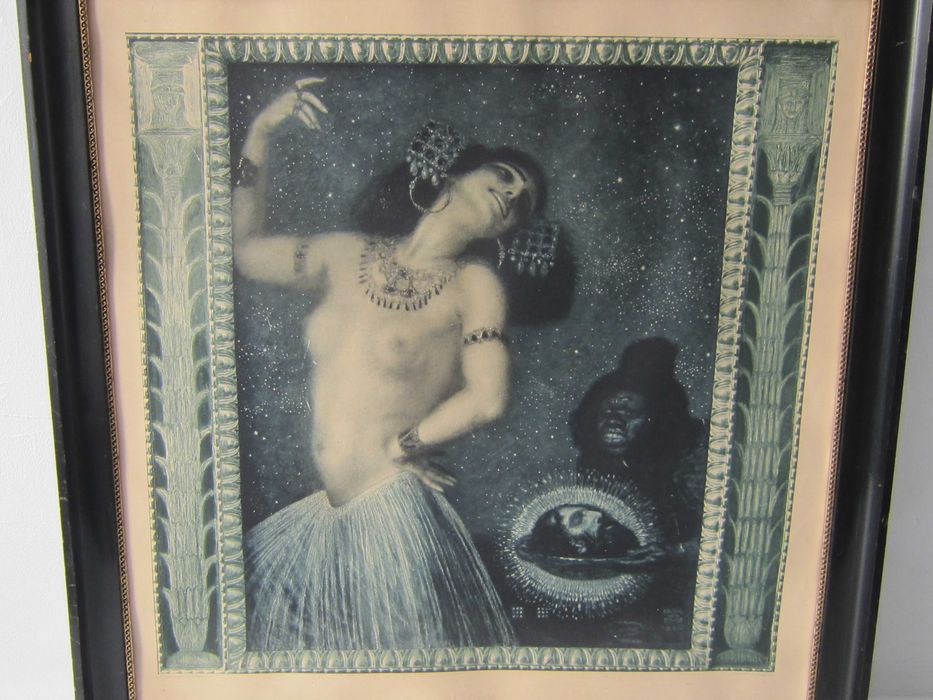 Саломея -- гравюра -- Franz von Stuck ( 1906 год.  )