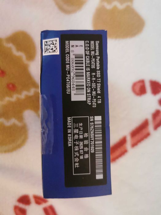 SSD portabil Samsung T7 Shield 4 Tb