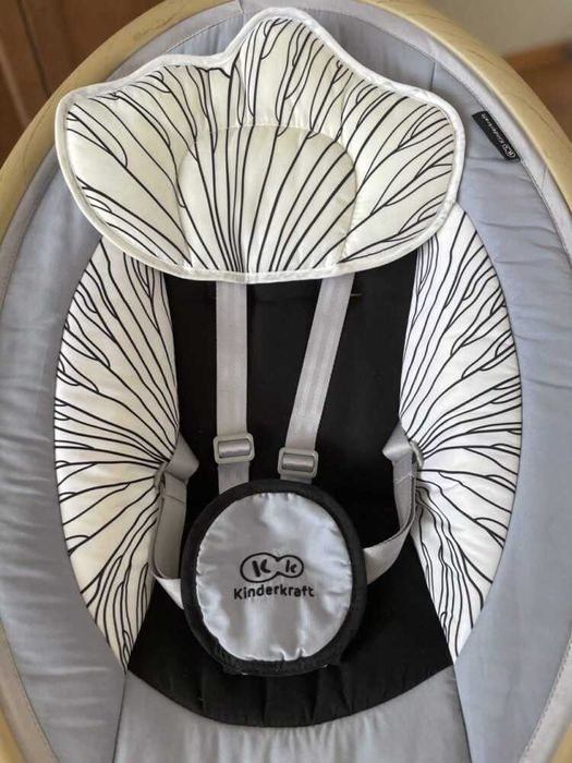 Електрическа люлка/шезлонг KinderKraft, 2 в 1, LULI, Метален корпус