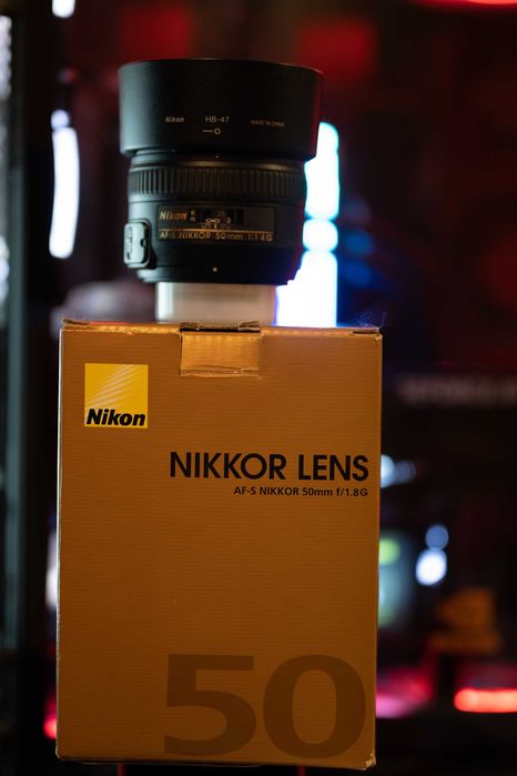 Obiectiv Nikon - 50mm - f1.8