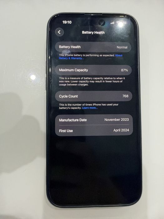 Iphone 15 pro max 256 GB черен