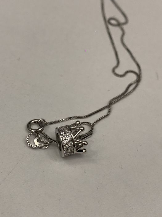 Lot obiecte colectie lantisoare si inele noi silver/inox cadou king