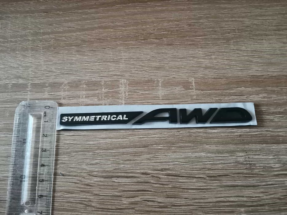 SUBARU Symmetrical AWD черен надпис