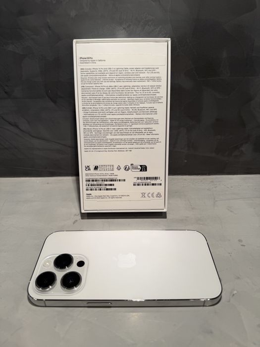 КАТО ЧИСТО НОВ Iphone 14 Pro White