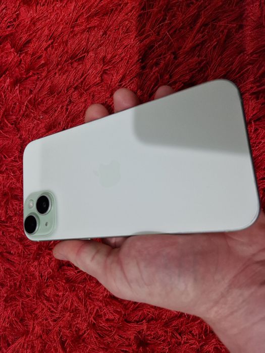 -Iphone 15Plus, ca Nou, 128Gb, 8Ram, Green Titanium, ireprosabil, bat-