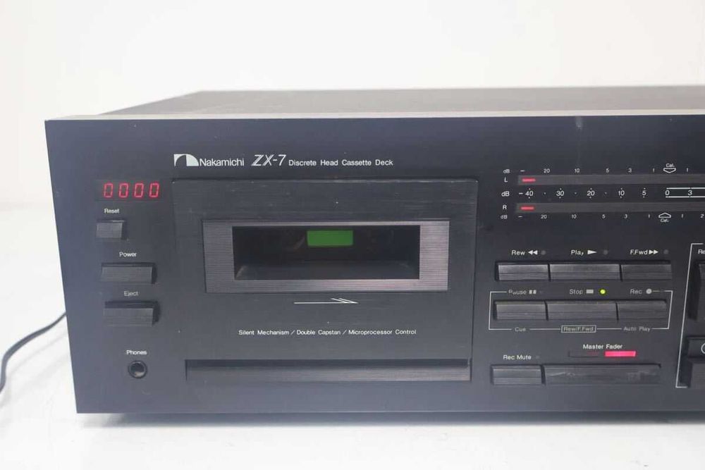 Nakamichi ZX-7 Casetofon deck high-end (incl TLC originala RM-200!)