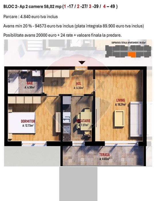 Apartamente noi in Fundeni- Dobroesti