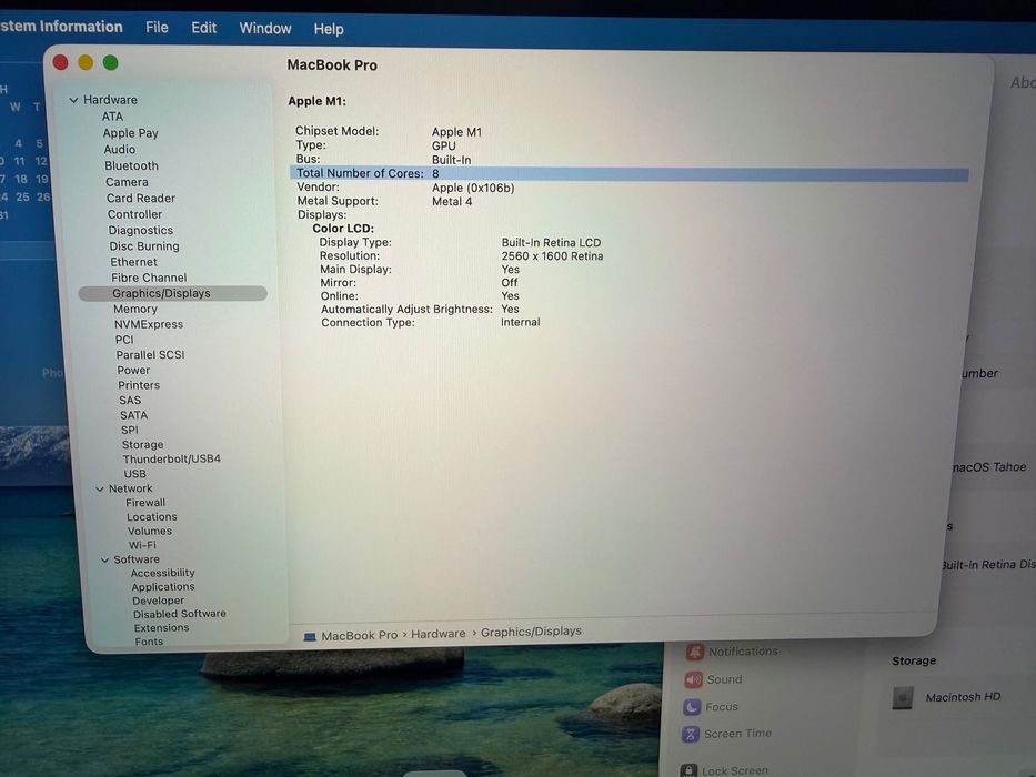 НОВ MacBook Pro 13" M1 Chip 8-CPU, 8-GPU, 16GB RAM, 1TB SSD В ГАРАНЦИЯ