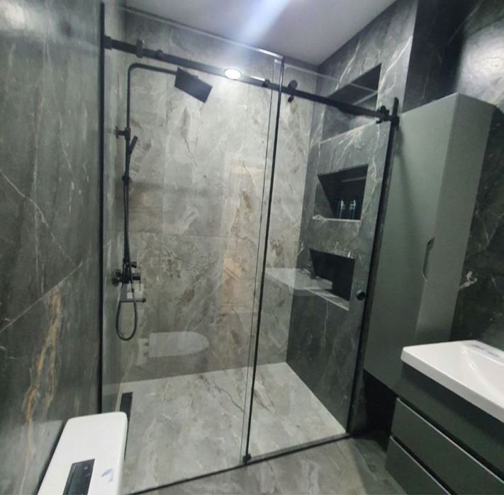 Душевой кабина | стекло | стеклянный перегородка |