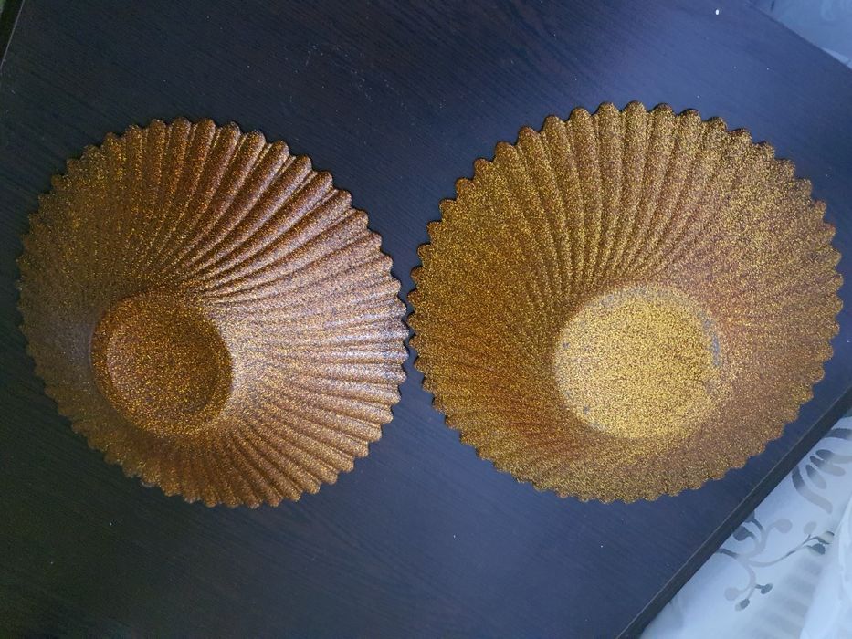 Set decoratiuni maro/auriu