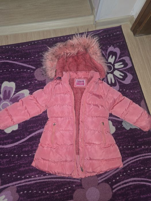 Зимно яке за момиче 116 122 размер