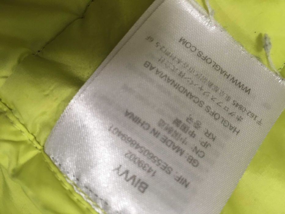 ''Haglofs Bivvy Q Parka''оригинална дамска пухена парка М размер