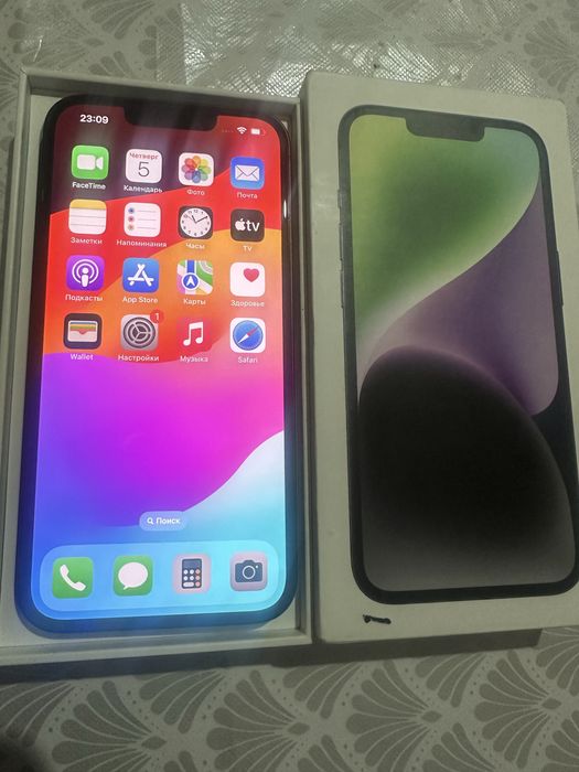 Айфон 14 в идеальном состояние