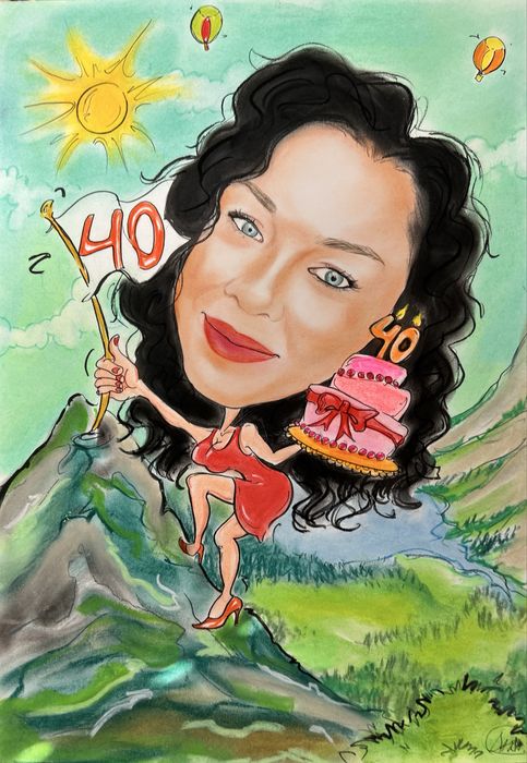 Ръчно рисувана Карикатура