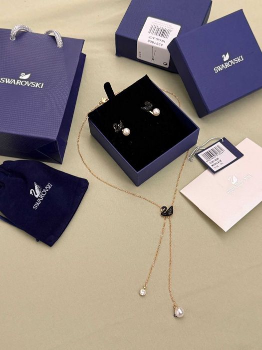 Set Swarovski Black Swan