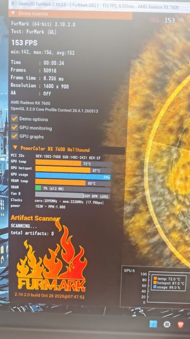 Placă Video RX 7600 8GB