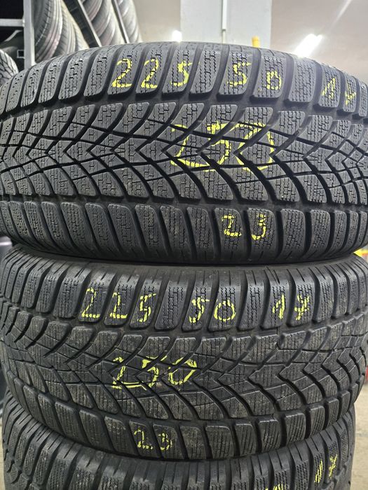 4x 225/50/17 M+S DUNLOP 2023 Stare excelentă