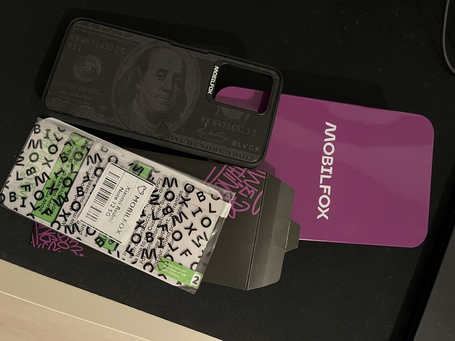 Husa +folie sticla redmi note 12 5G MOBILFOX