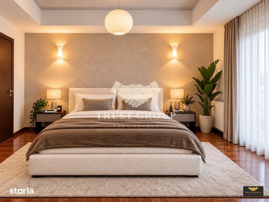 Apartament 4 camere Herastrau | Loc de parcare | 3 Terase