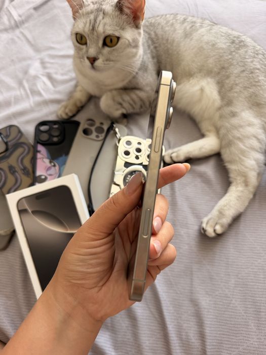 iPhone 16 pro max 256 gb серый