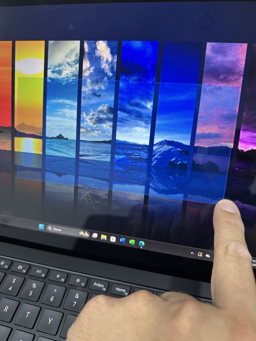 сенсорный 8-ядерный i7 ультрабук Microsoft Surface 2K, подсветка