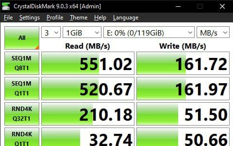 Samsung PM871 128GB SATA SSD