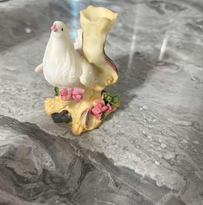 Красива  декоративна  птица в купол