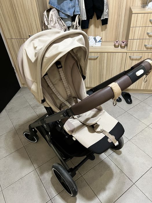 Бебешка количка 4 в 1 Cybex Balios S Lux Almond Beige