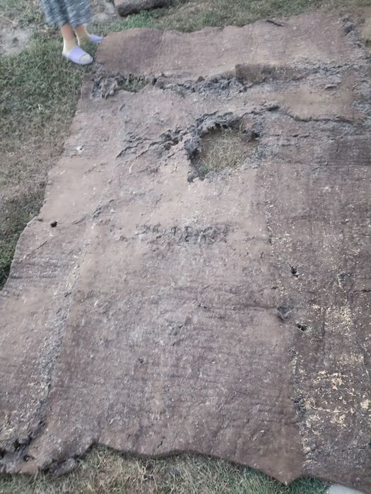 Киіз үй ,титан дискі,кои терісі ондалген