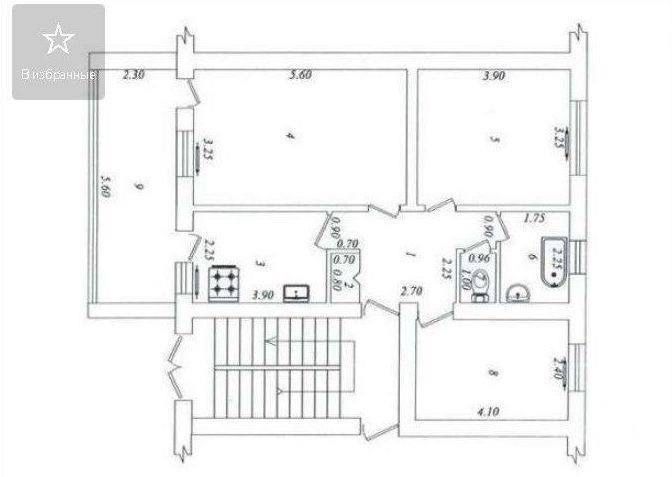Квартира 3 комнатная вторичка Дархан