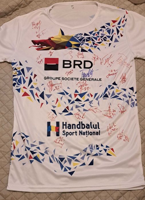 Tricou Naționala Handbal România - Lot Complet 2022 (Autentic FRH)