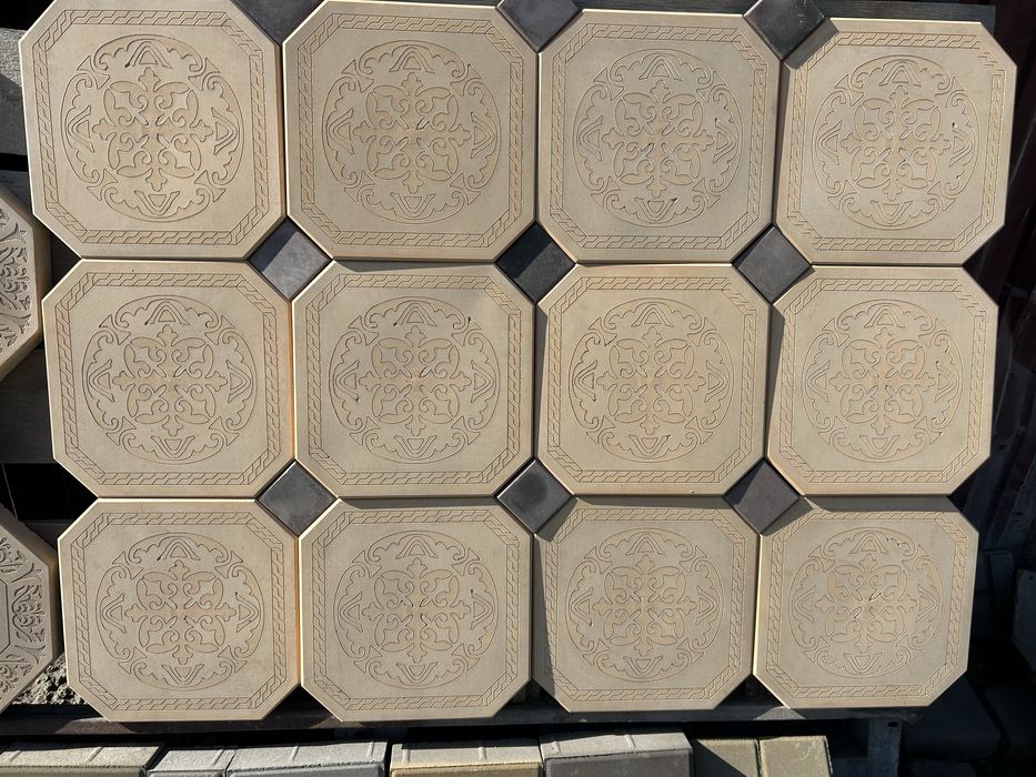 Брусчатка , тротуарная плитка