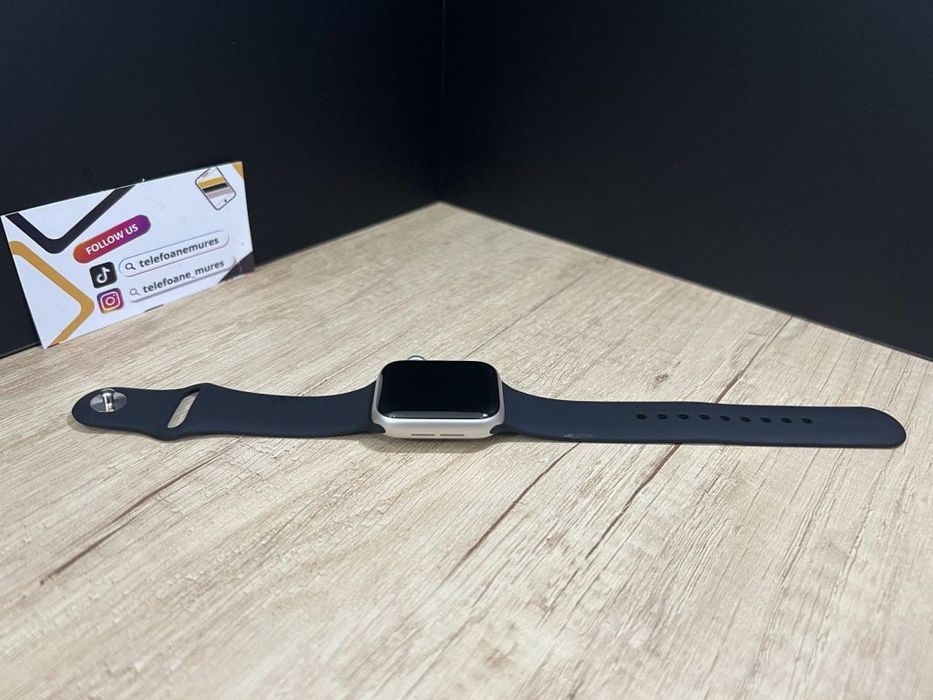 Apple Watch SE 2 40mm Silver Black Sport Band Second-Hand 2 ani garanț