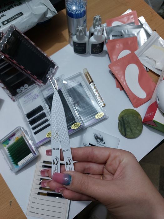 Pat pentru gene,masaj plus kit pentru gene