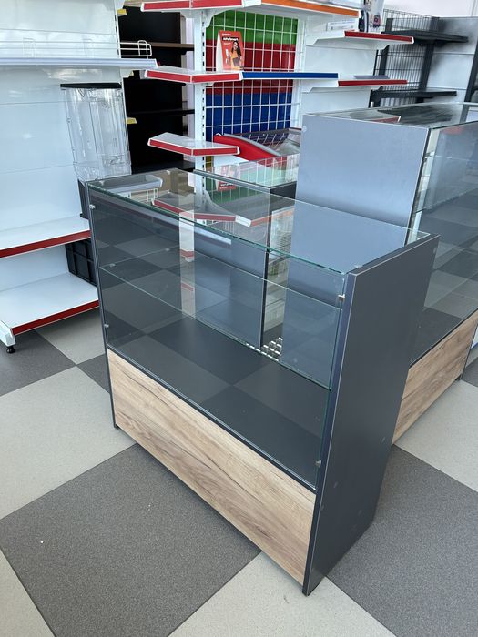 Витрины прилавки торговое оборудование