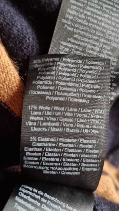 Rochie midi tricotata Comma, marimea M, lana, bumbac, poliamid