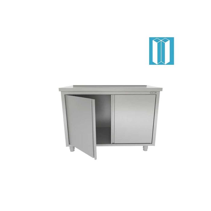 Шкаф инокс две врати S20700