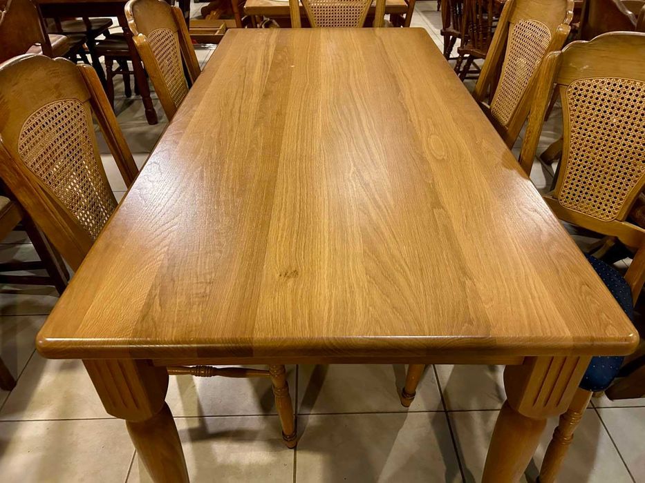 Дъбова маса с 5 стола Холандия