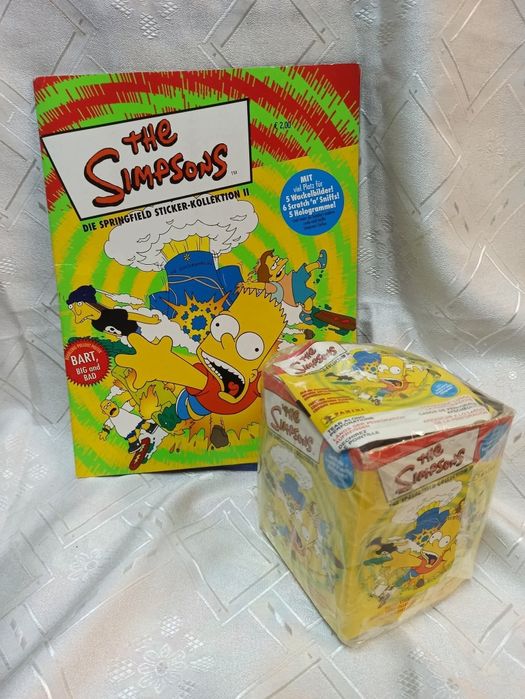Албум за стикери "Семейство Симпсън: Колекция стикери от Спрингфийлд I