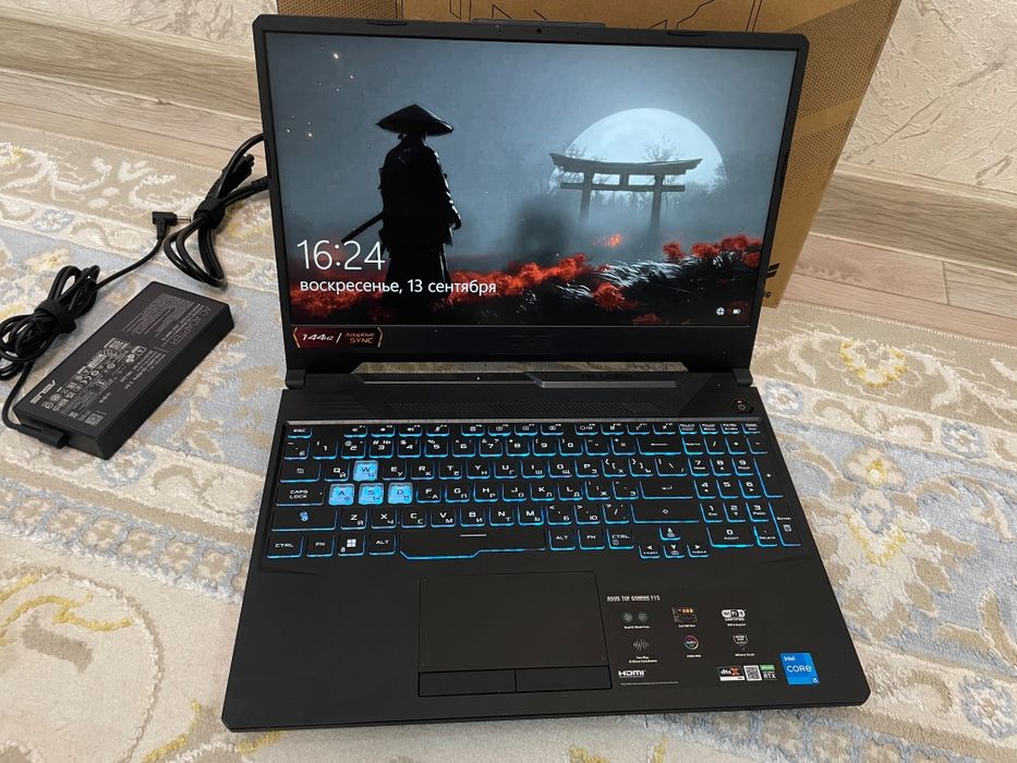 Топовый игровой ноутбук 3050ti/16/ssd512/144 грц экран