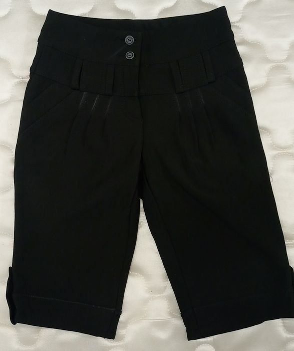 Капри женские классика тёплые с начёсом до колен новые. Размер 44