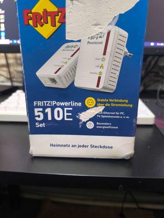 AVM FRITZ!Powerline 540E WLAN комплект Powerline WLAN 500 Mbit/s