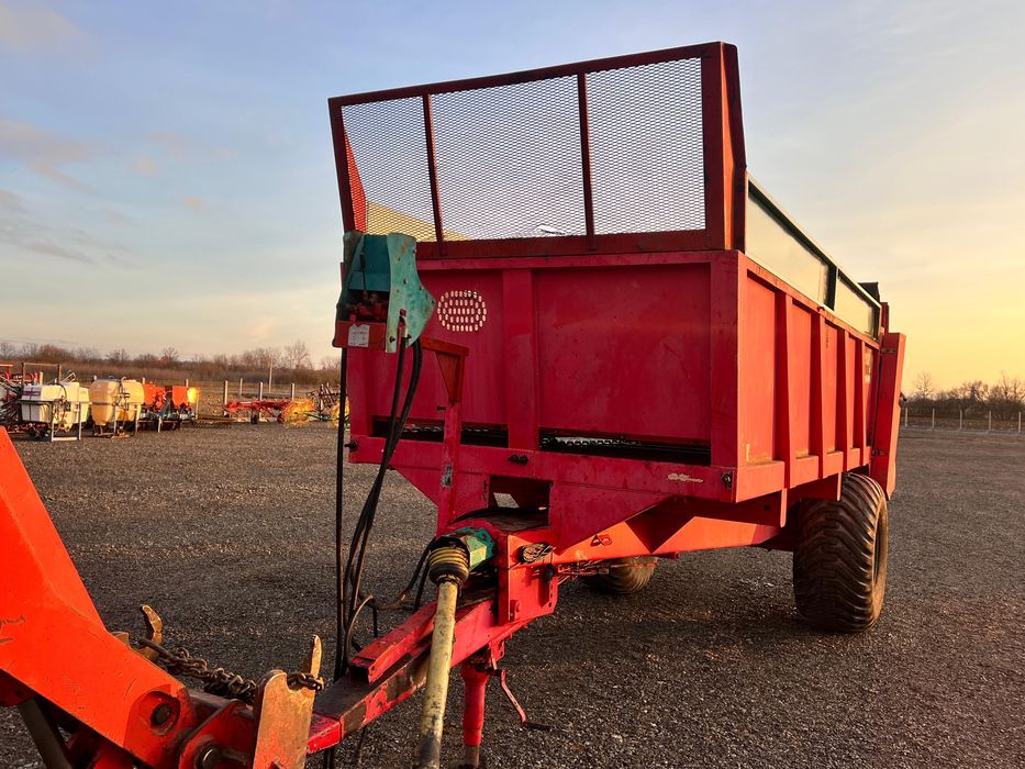 Mig de împrastiat gunoi Remorca Jeantil 13 tone