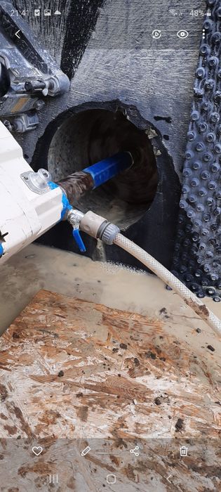 Gauri hote, centrale, ventilatii in bca, caramida, beton prin carotare