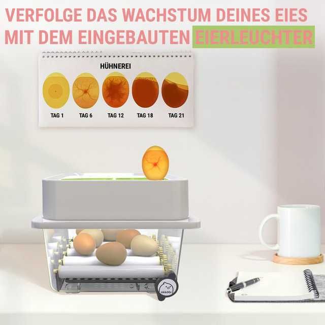 Автоматичен инкубатор за яйца 12 яйца