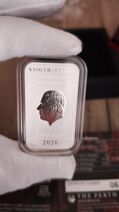 Колекционерска Сребърна Монета "Stranger Things" (Сезон 2) – 1 oz