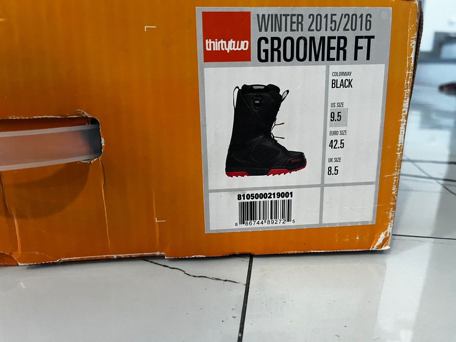 vand boots snowboard thirtytwo groomer ft