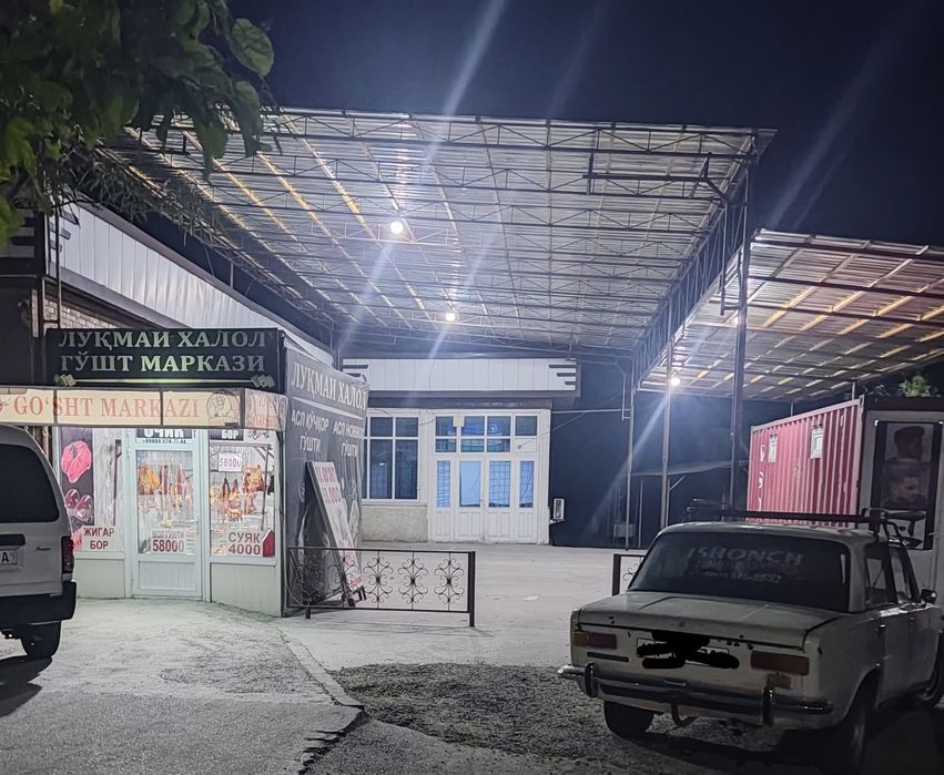 Учкуприк марказида йул буйида ижарага жой берилади