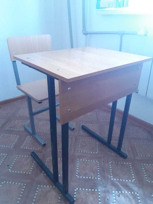 Оқушы парталары, 1 орындық  және 4 орындық